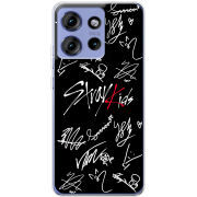 Чохол BoxFace Motorola Edge 50 Stray Kids автограф