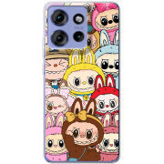 Чохол BoxFace Motorola Edge 50 Labubu