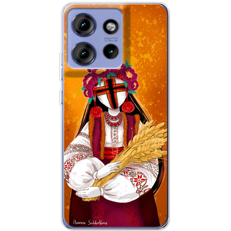 Чохол BoxFace Motorola Edge 50 Motanka by H Soldatkina