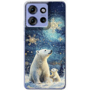 Чохол BoxFace Motorola Edge 50 Північні ведмеді