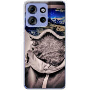 Чохол BoxFace Motorola Edge 50 snowboarder