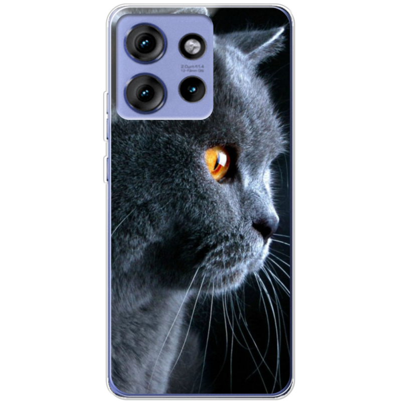 Чохол BoxFace Motorola Edge 50 English cat