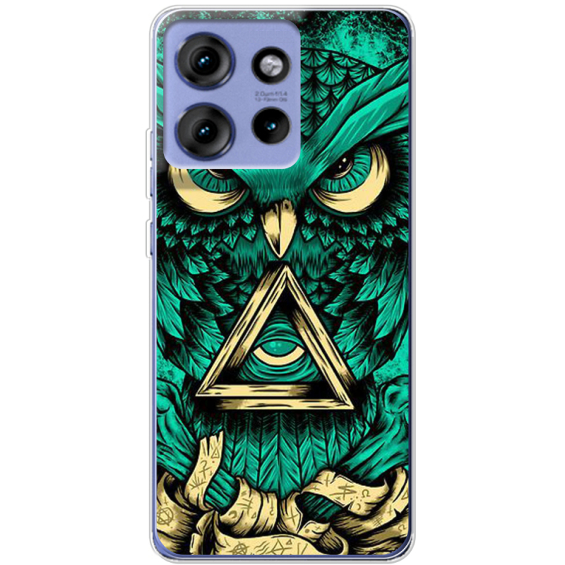 Чохол BoxFace Motorola Edge 50 Masonic Owl