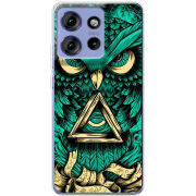 Чохол BoxFace Motorola Edge 50 Masonic Owl