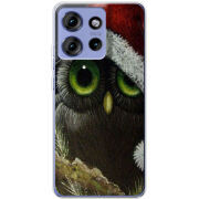 Чохол BoxFace Motorola Edge 50 Christmas Owl