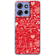 Чохол BoxFace Motorola Edge 50 Happy Valentines