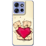 Чохол BoxFace Motorola Edge 50 Teddy Bear Love