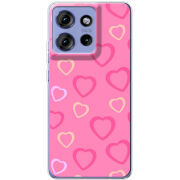 Чохол BoxFace Motorola Edge 50 Sugar Hearts