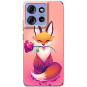 Чохол BoxFace Motorola Edge 50 Cutie Fox