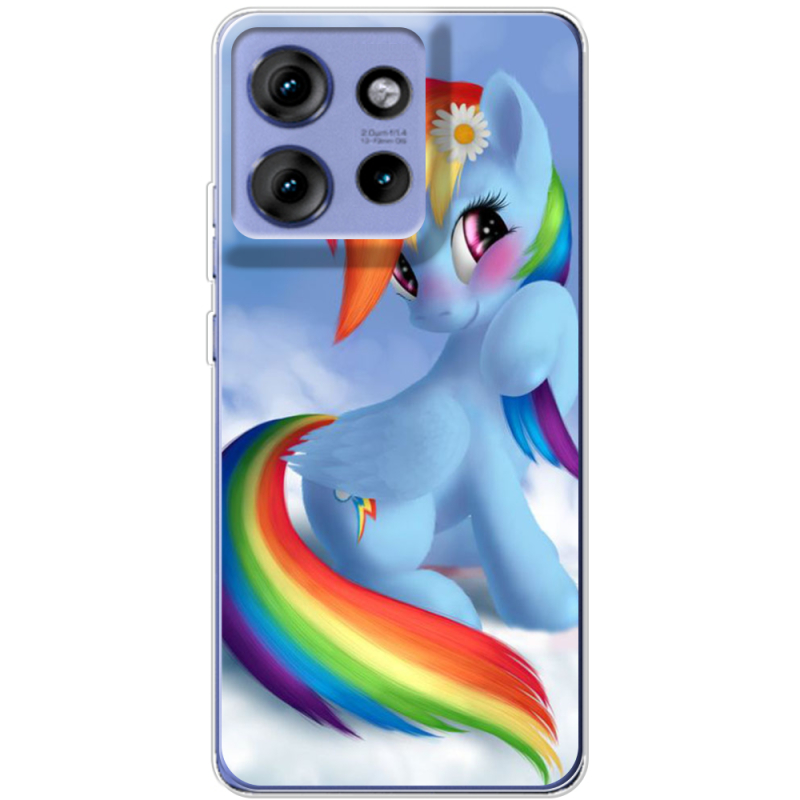 Чохол BoxFace Motorola Edge 50 My Little Pony Rainbow Dash