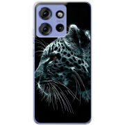 Чохол BoxFace Motorola Edge 50 Leopard