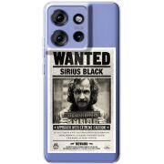 Прозорий чохол BoxFace Motorola Edge 50 Sirius Black