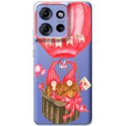 Прозорий чохол BoxFace Motorola Edge 50 Valentine Dwarfs