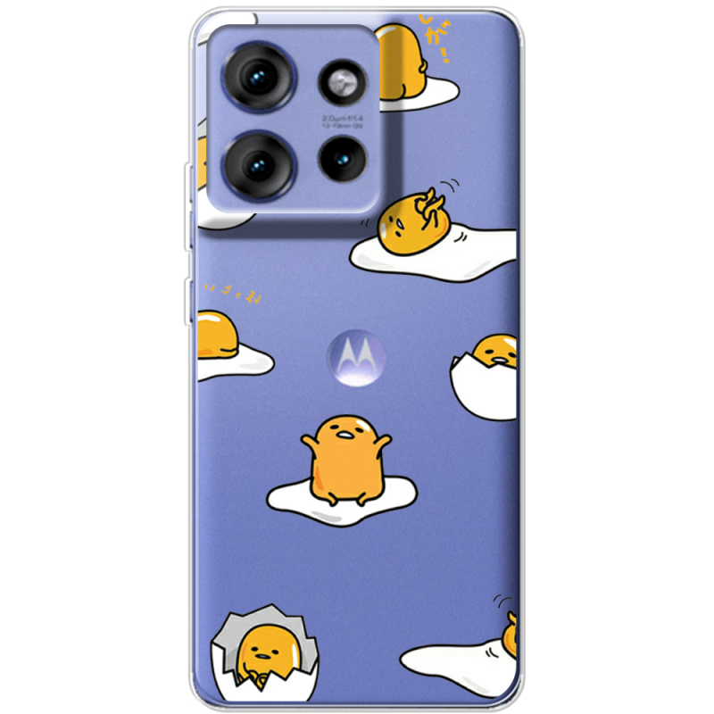 Прозорий чохол BoxFace Motorola Edge 50 Gudetama