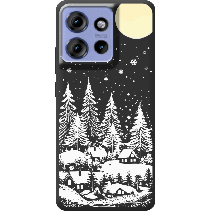 Чорний чохол BoxFace Motorola Edge 50 