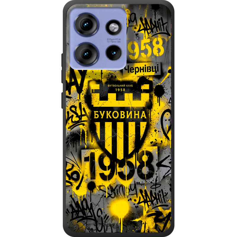 Чорний чохол BoxFace Motorola Edge 50 