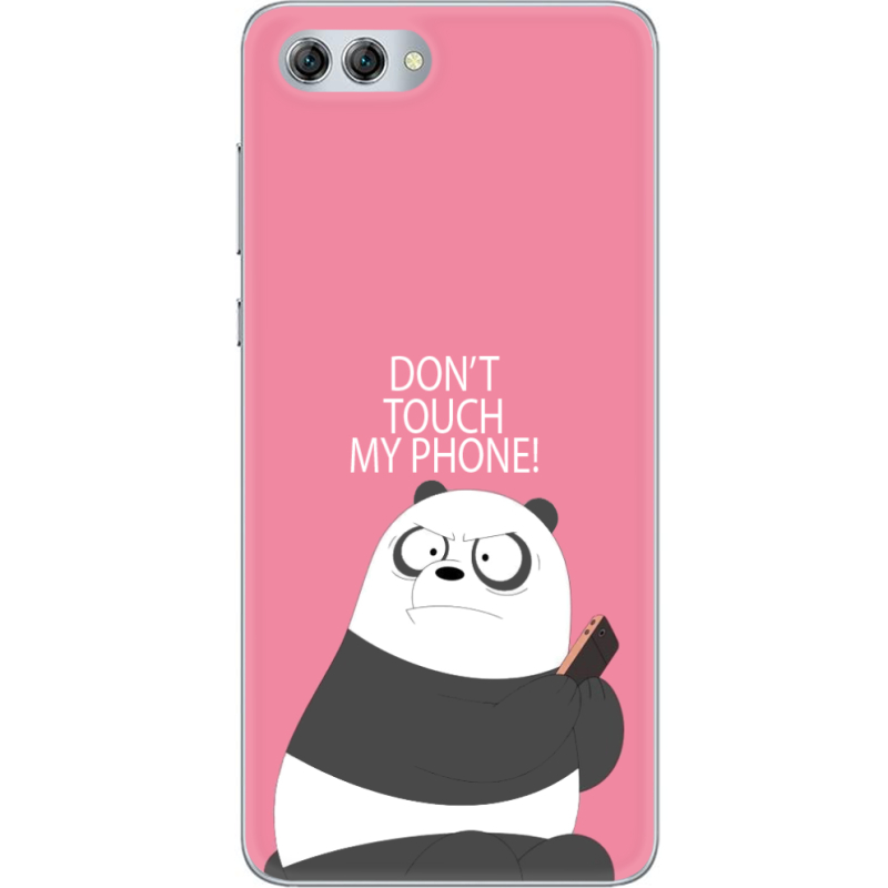 Чехол U-print Huawei Nova 2s Dont Touch My Phone Panda
