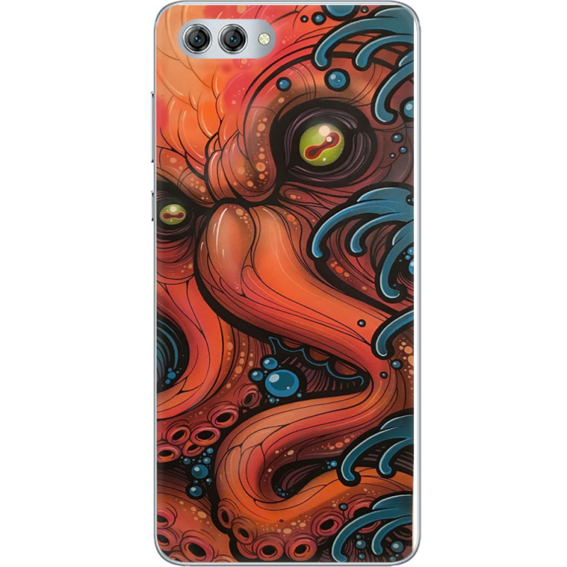 Чехол U-print Huawei Nova 2s Octopus