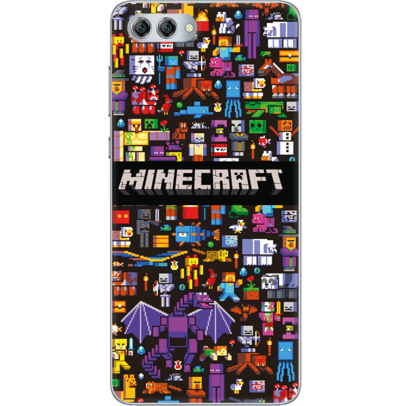Чехол U-print Huawei Nova 2s Minecraft Mobbery