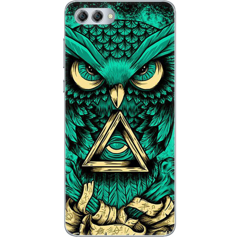 Чехол U-print Huawei Nova 2s Masonic Owl