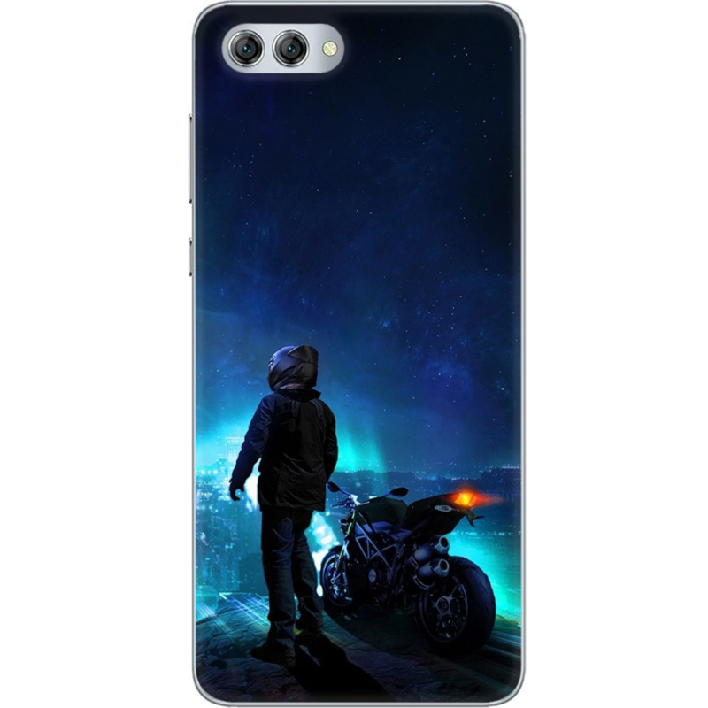 Чехол U-print Huawei Nova 2s Motorcyclist