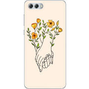 Чехол U-print Huawei Nova 2s Flower Hands