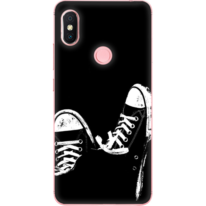 Чехол U-print Xiaomi Redmi S2 Black Sneakers