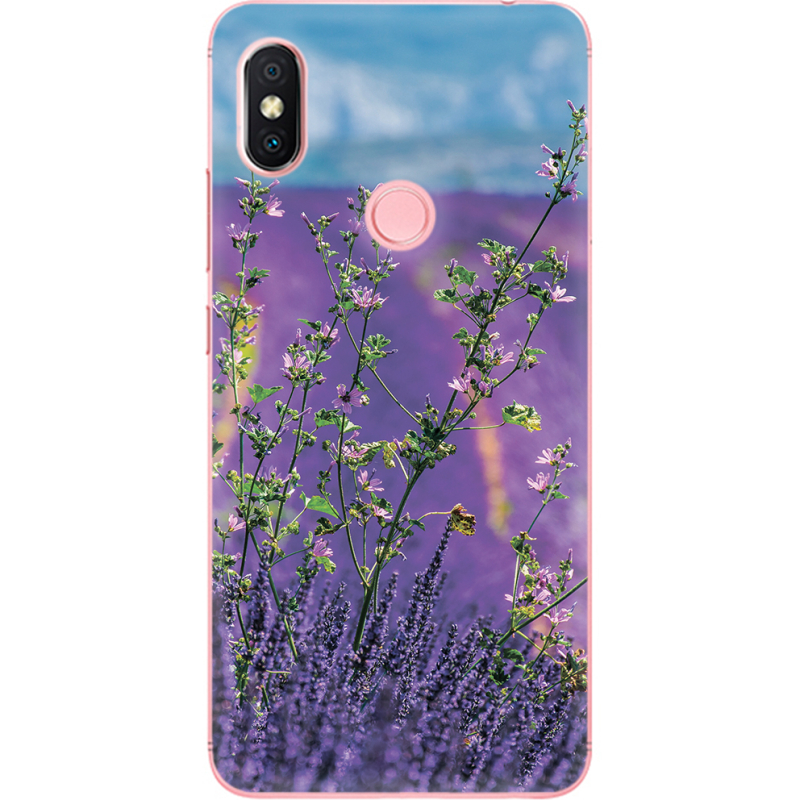 Чехол U-print Xiaomi Redmi S2 Lavender Field