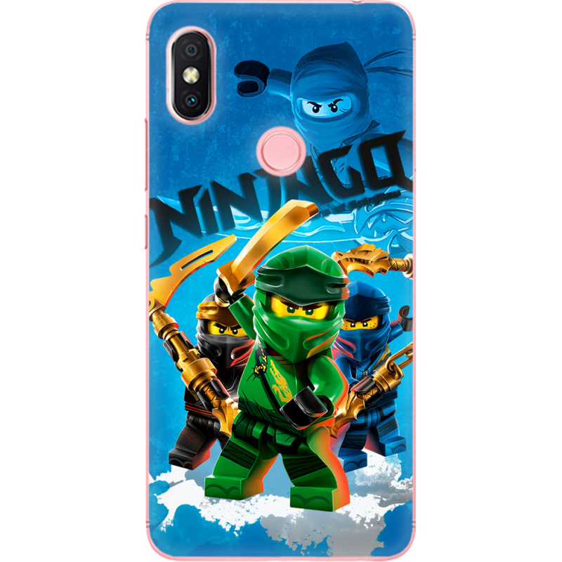 Чехол U-print Xiaomi Redmi S2 Lego Ninjago