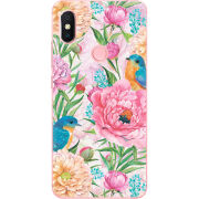 Чехол U-print Xiaomi Redmi S2 Birds in Flowers