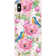 Чехол U-print Xiaomi Redmi S2 Birds and Flowers