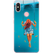 Чехол U-print Xiaomi Redmi S2 Girl In The Sea