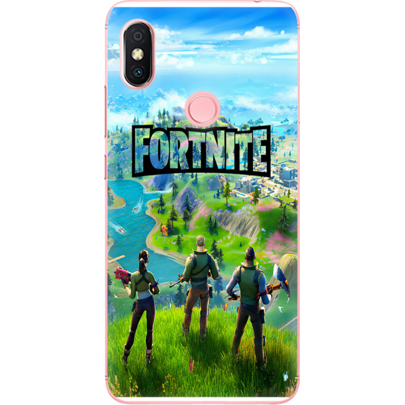 Чехол U-print Xiaomi Redmi S2 Fortnite