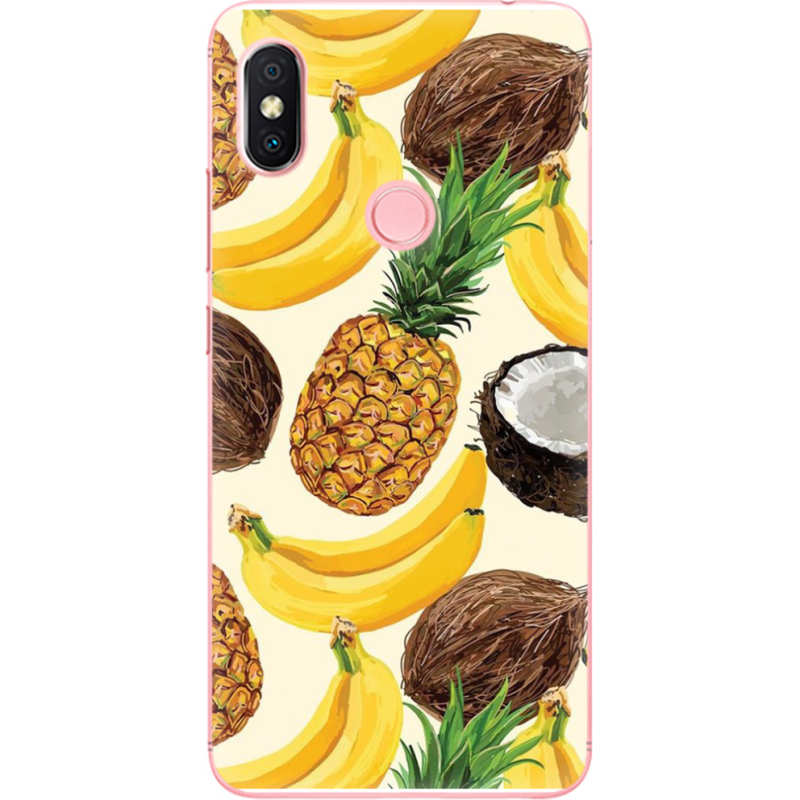 Чехол U-print Xiaomi Redmi S2 Tropical Fruits