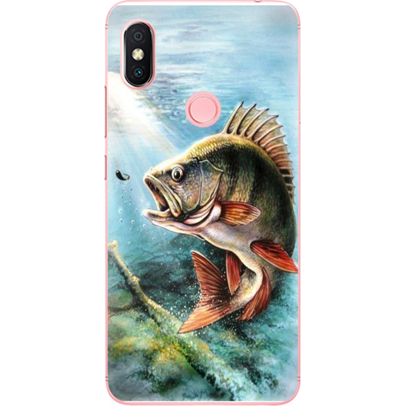 Чехол U-print Xiaomi Redmi S2 Полосатый Бандит
