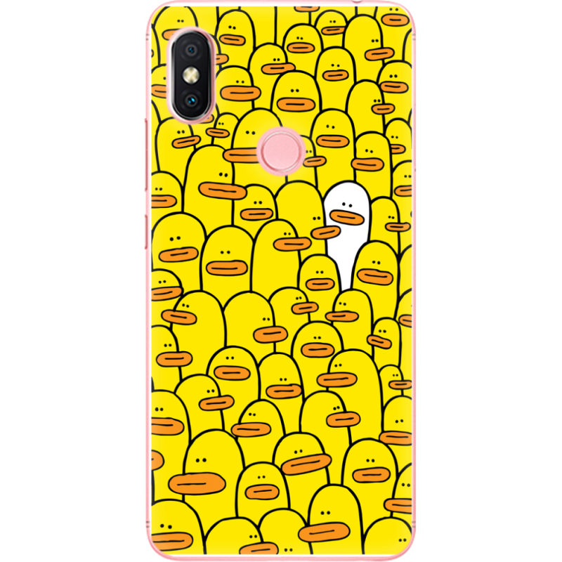 Чехол U-print Xiaomi Redmi S2 Yellow Ducklings