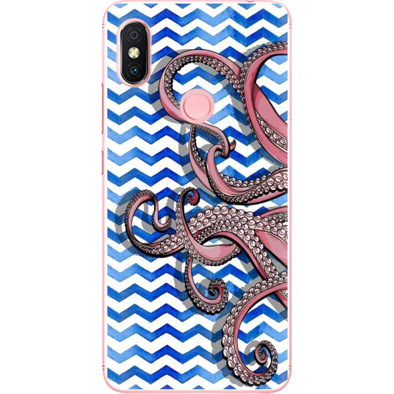 Чехол U-print Xiaomi Redmi S2 Sea Tentacles