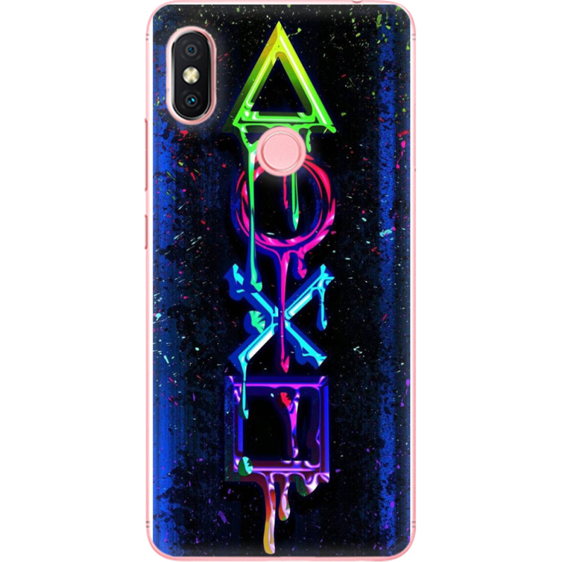 Чехол U-print Xiaomi Redmi S2 Graffiti symbols