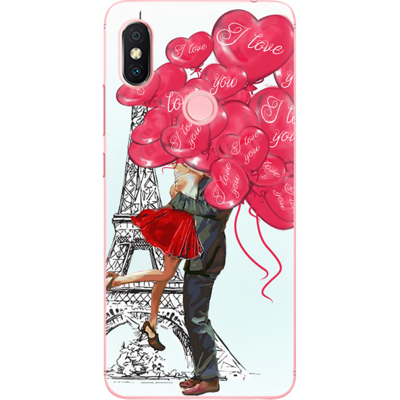 Чехол U-print Xiaomi Redmi S2 Love in Paris