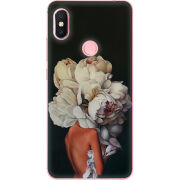 Чехол U-print Xiaomi Redmi S2 Exquisite White Flowers