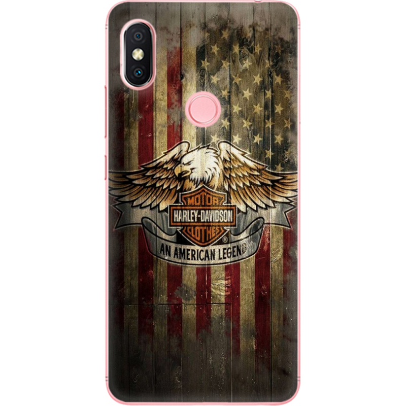 Чехол U-print Xiaomi Redmi S2 Harley An American Legend