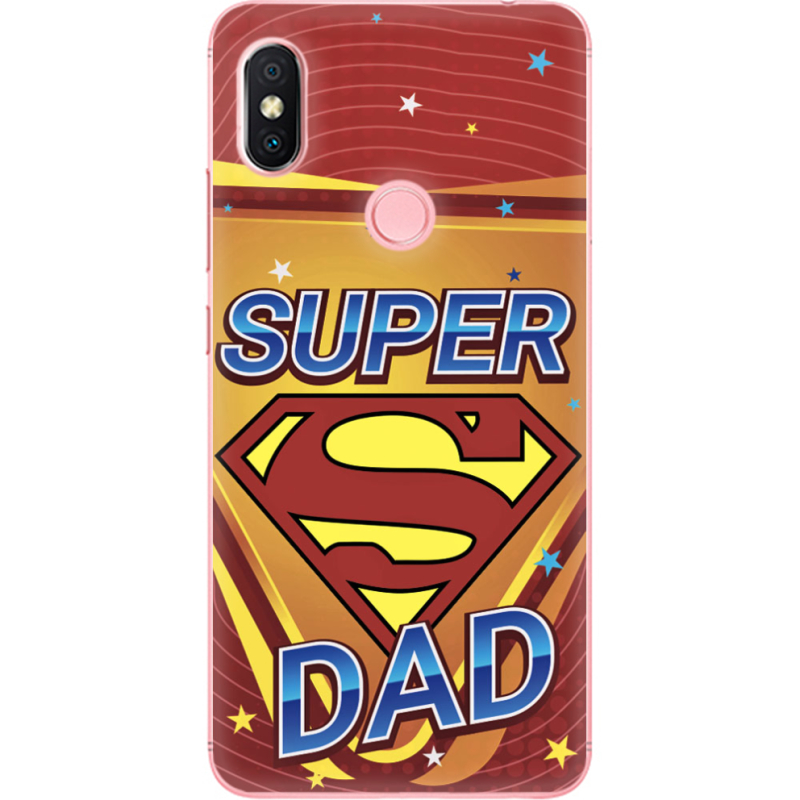 Чехол U-print Xiaomi Redmi S2 Super Dad