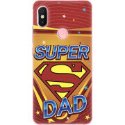 Чехол U-print Xiaomi Redmi S2 Super Dad