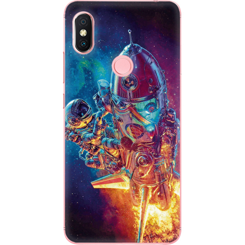 Чехол U-print Xiaomi Redmi S2 Astronaut in Space