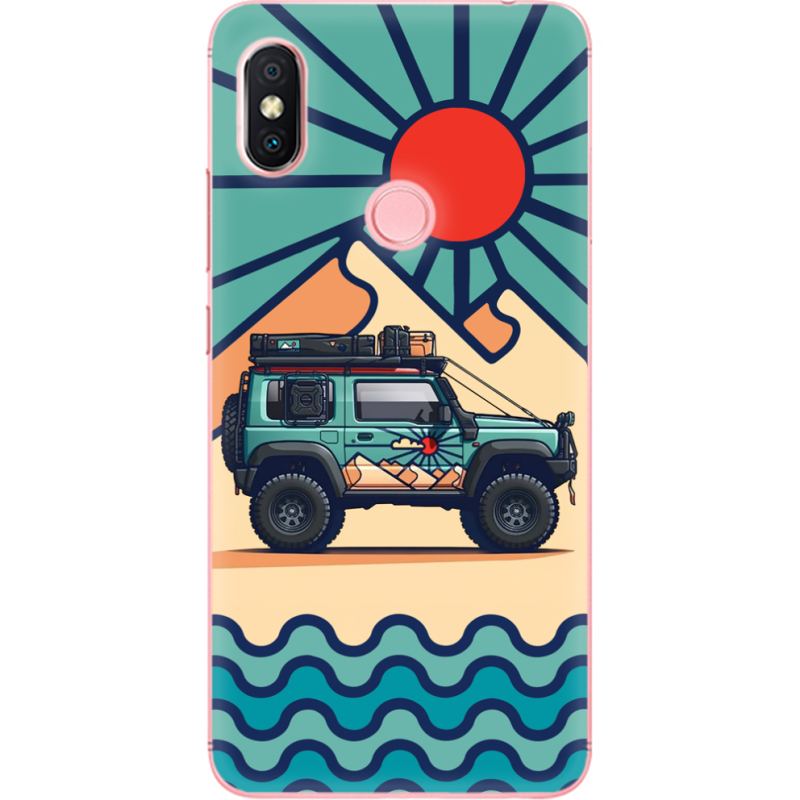Чехол U-print Xiaomi Redmi S2 Off Road