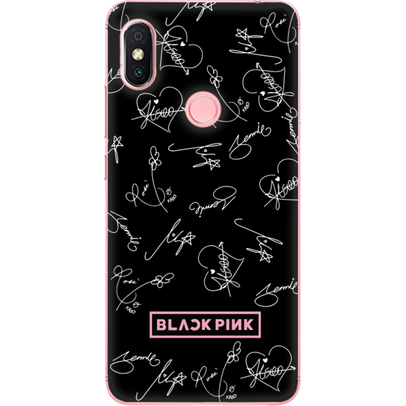 Чехол U-print Xiaomi Redmi S2 Blackpink автограф