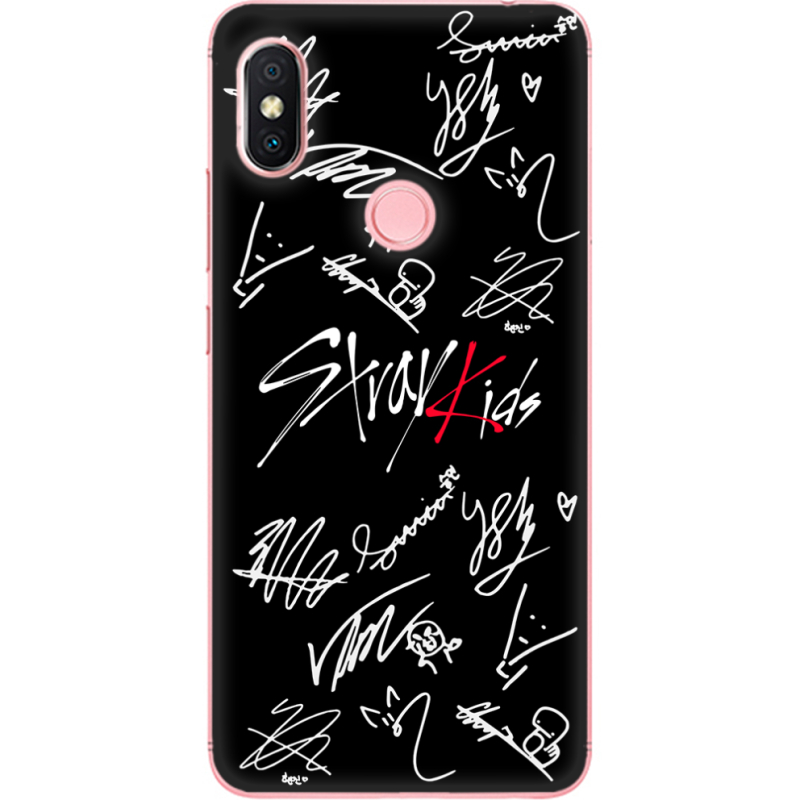 Чехол U-print Xiaomi Redmi S2 Stray Kids автограф