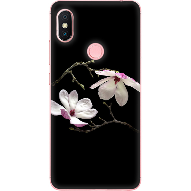 Чехол U-print Xiaomi Redmi S2 Ночные Магнолии