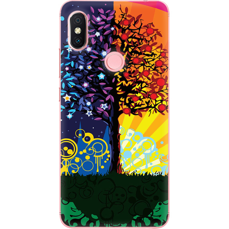 Чехол U-print Xiaomi Redmi S2 Wish Tree