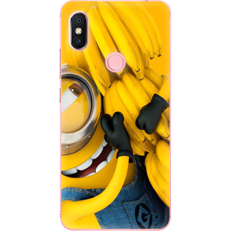 Чехол U-print Xiaomi Redmi S2 Миньон Стюарт